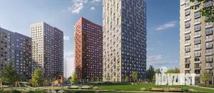 Студия квартира, строящийся дом, 21м2, 19/24 этаж