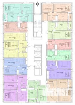 2-к квартира, строящийся дом, 48м2, 11/25 этаж