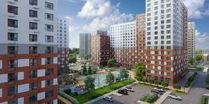 2-к квартира, строящийся дом, 44м2, 13/17 этаж