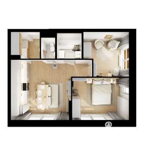 2-к квартира, вторичка, 49м2, 10/24 этаж