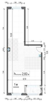 2-к квартира, строящийся дом, 68м2, 13/17 этаж