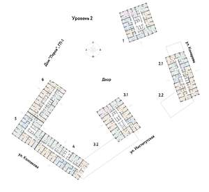 2-к квартира, вторичка, 67м2, 2/25 этаж