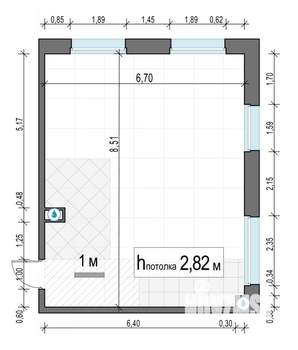 2-к квартира, строящийся дом, 55м2, 16/23 этаж