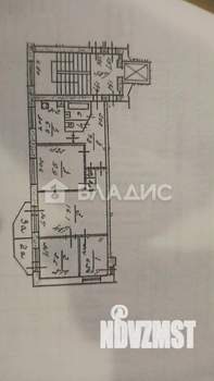 4-к квартира, вторичка, 59м2, 5/9 этаж