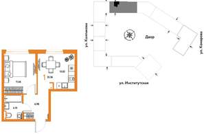 1-к квартира, вторичка, 33м2, 17/25 этаж