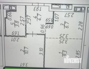 1-к квартира, вторичка, 35м2, 13/17 этаж