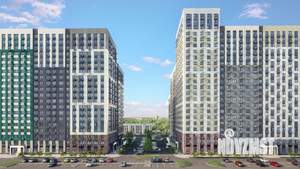 1-к квартира, строящийся дом, 38м2, 15/20 этаж