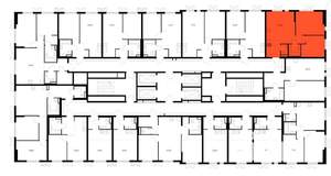 2-к квартира, вторичка, 51м2, 22/24 этаж
