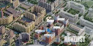 1-к квартира, вторичка, 35м2, 12/17 этаж