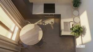 1-к квартира, строящийся дом, 40м2, 15/23 этаж