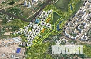 1-к квартира, строящийся дом, 34м2, 7/23 этаж