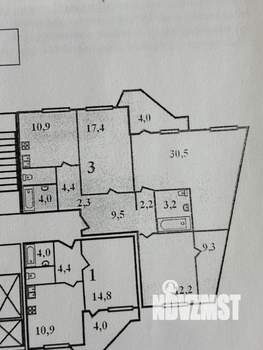 3-к квартира, вторичка, 108м2, 7/12 этаж