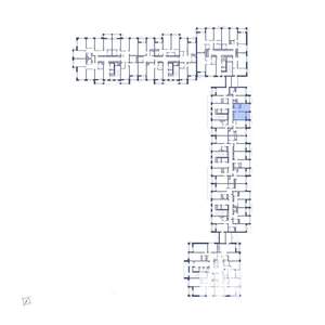 1-к квартира, строящийся дом, 38м2, 2/24 этаж