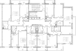 1-к квартира, строящийся дом, 40м2, 9/9 этаж
