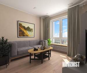 3-к квартира, сданный дом, 73м2, 2/25 этаж