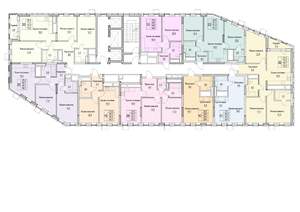 1-к квартира, строящийся дом, 29м2, 5/23 этаж