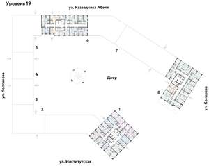 2-к квартира, вторичка, 38м2, 19/25 этаж