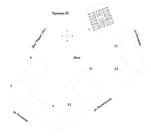 1-к квартира, вторичка, 29м2, 25/25 этаж