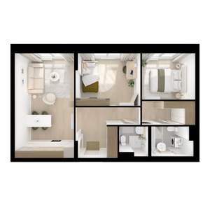 2-к квартира, вторичка, 60м2, 14/24 этаж