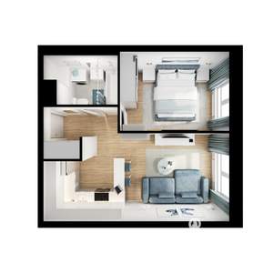 1-к квартира, вторичка, 36м2, 6/24 этаж
