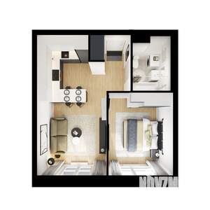 1-к квартира, вторичка, 37м2, 7/13 этаж