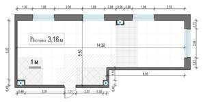 2-к квартира, строящийся дом, 66м2, 23/23 этаж