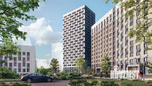 2-к квартира, строящийся дом, 70м2, 5/23 этаж