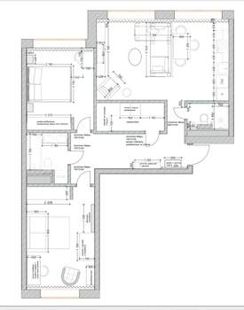 3-к квартира, вторичка, 75м2, 6/9 этаж