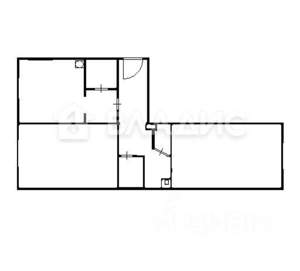 2-к квартира, вторичка, 70м2, 2/22 этаж