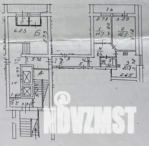 2-к квартира, вторичка, 50м2, 1/16 этаж