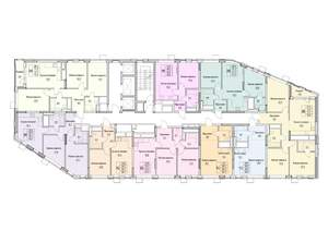 1-к квартира, строящийся дом, 34м2, 17/23 этаж