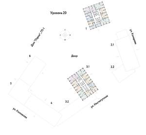 2-к квартира, вторичка, 59м2, 20/25 этаж