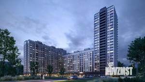 1-к квартира, строящийся дом, 36м2, 19/24 этаж