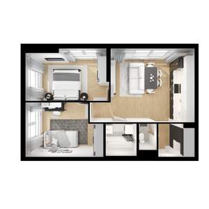 2-к квартира, вторичка, 52м2, 6/24 этаж