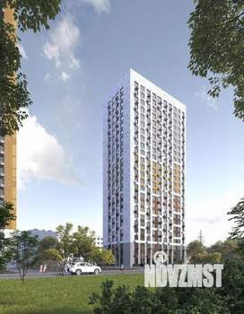 2-к квартира, строящийся дом, 52м2, 4/22 этаж