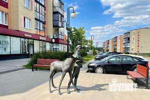 1-к квартира, строящийся дом, 41м2, 2/4 этаж