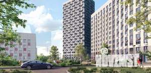 2-к квартира, строящийся дом, 38м2, 15/20 этаж