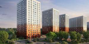 2-к квартира, строящийся дом, 57м2, 13/17 этаж