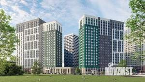 2-к квартира, строящийся дом, 73м2, 7/20 этаж