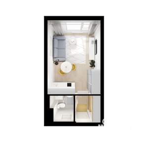 Студия квартира, вторичка, 21м2, 4/25 этаж