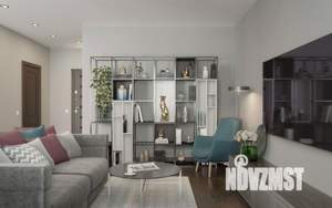 2-к квартира, строящийся дом, 53м2, 9/11 этаж