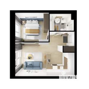 1-к квартира, вторичка, 38м2, 13/24 этаж