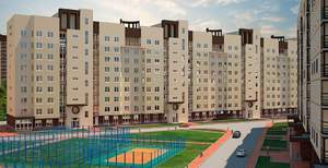 1-к квартира, вторичка, 43м2, 6/9 этаж