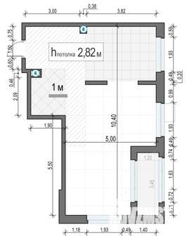 2-к квартира, строящийся дом, 55м2, 4/18 этаж
