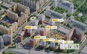 2-к квартира, вторичка, 51м2, 4/18 этаж