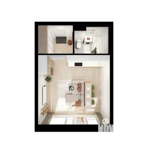 Студия квартира, вторичка, 29м2, 9/25 этаж