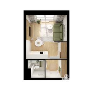 Студия квартира, вторичка, 24м2, 22/24 этаж