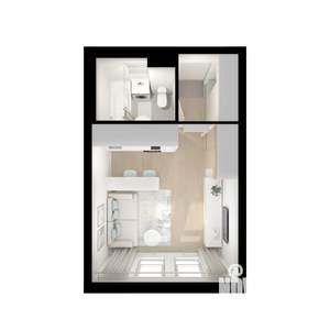 Студия квартира, вторичка, 24м2, 8/25 этаж