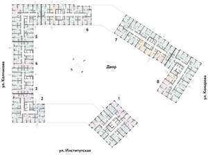 2-к квартира, вторичка, 42м2, 9/25 этаж