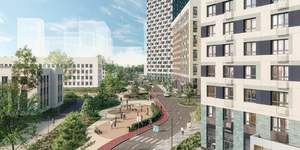 2-к квартира, строящийся дом, 49м2, 20/23 этаж